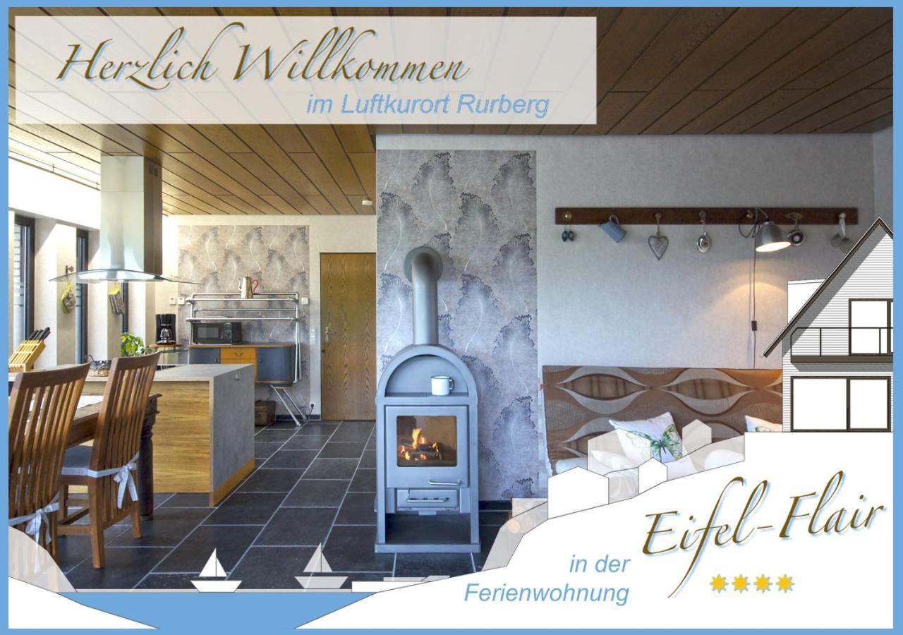 Ferienwohnung Eifel-Flair Geraeumig-Stilvoll-Ruhige Lage Am Rursee Und Nationalpark Eifel Rurberg Extérieur photo